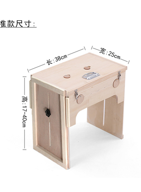 艾灸盒木制通用全身随身灸家用仪艾灸箱腹部艾炙盒子大号器具熏蒸