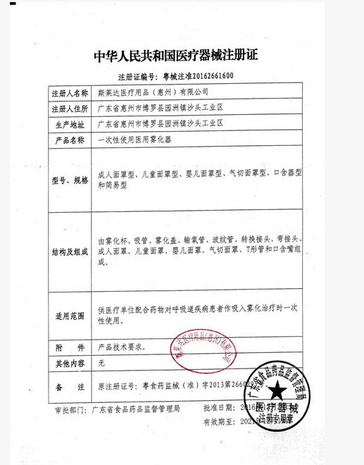 斯莱达06-007医用气切面罩气管切开吸氧雾化喷雾湿化喉部两用雾罩 - 图1