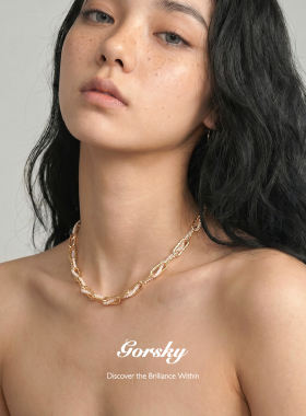 轻奢小众～GORSKY巴洛克珍珠项链