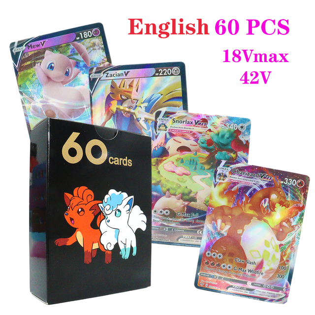 英文版闪卡神奇宝贝卡片Pokemon Cards宝可梦皮卡丘GX口袋妖怪卡 - 图0