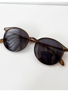 超轻墨镜近视太阳眼镜偏光圆形