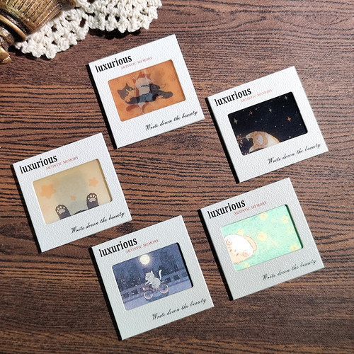 纸夹光栅卡定制3d变换光栅卡diy个性定制动漫明星周边礼物小挂件 - 图3