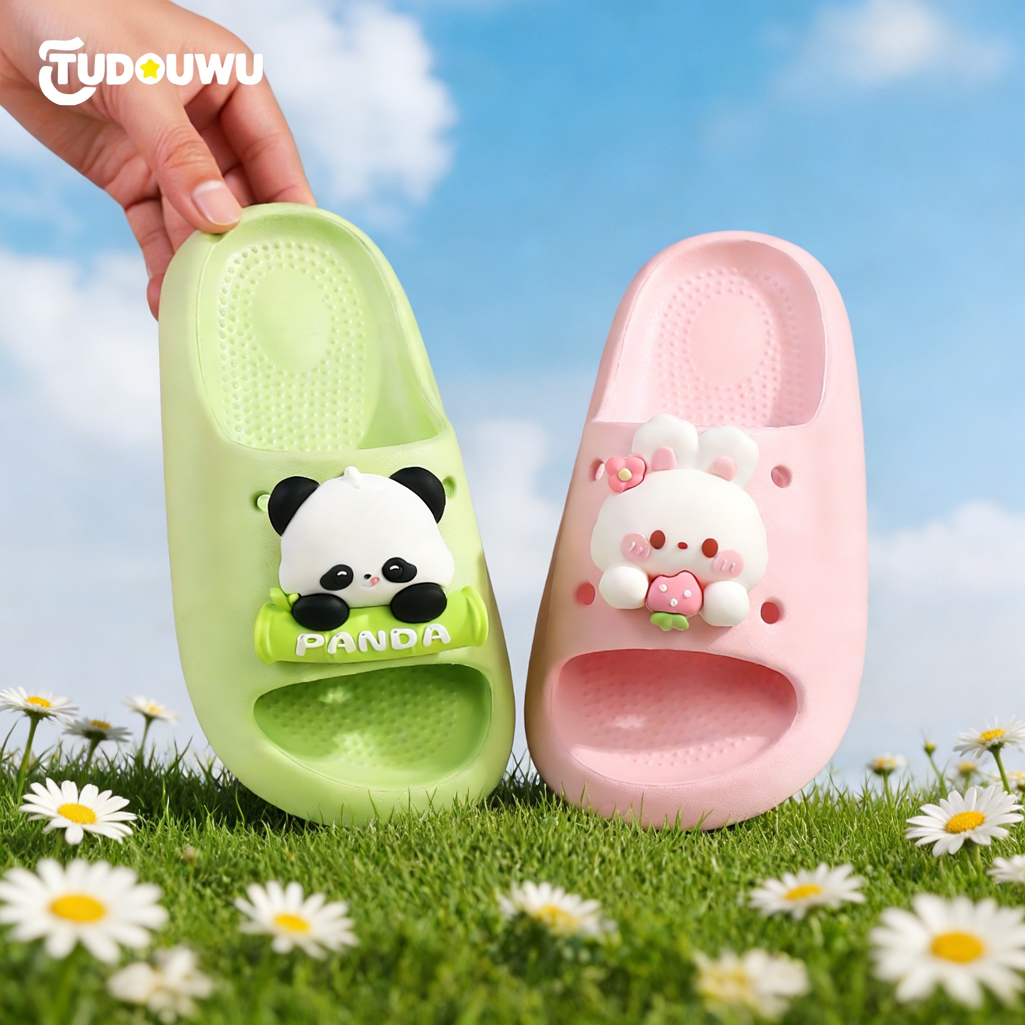 儿童拖鞋男女童女孩新款防滑凉拖鞋夏季室内洗澡亲子可爱卡通eva,淘宝优惠券,粉丝福利购,淘宝优惠卷