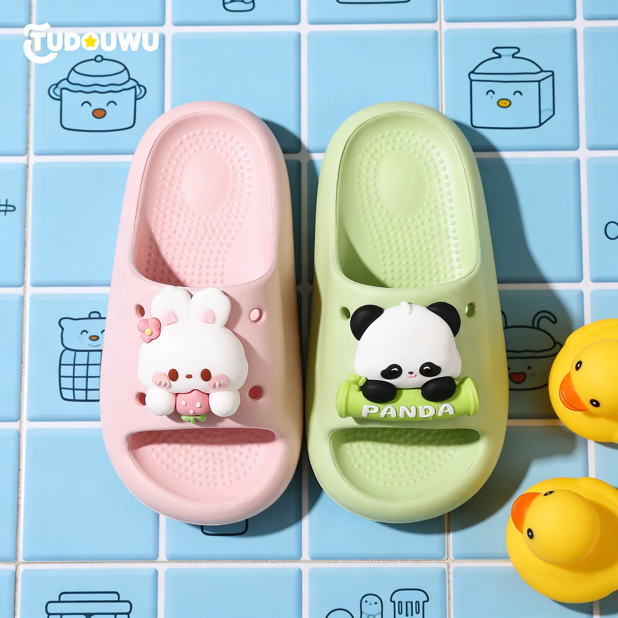 儿童拖鞋男女童女孩新款防滑凉拖鞋夏季室内洗澡亲子可爱卡通EVA,淘宝优惠券,粉丝福利购,淘宝优惠卷