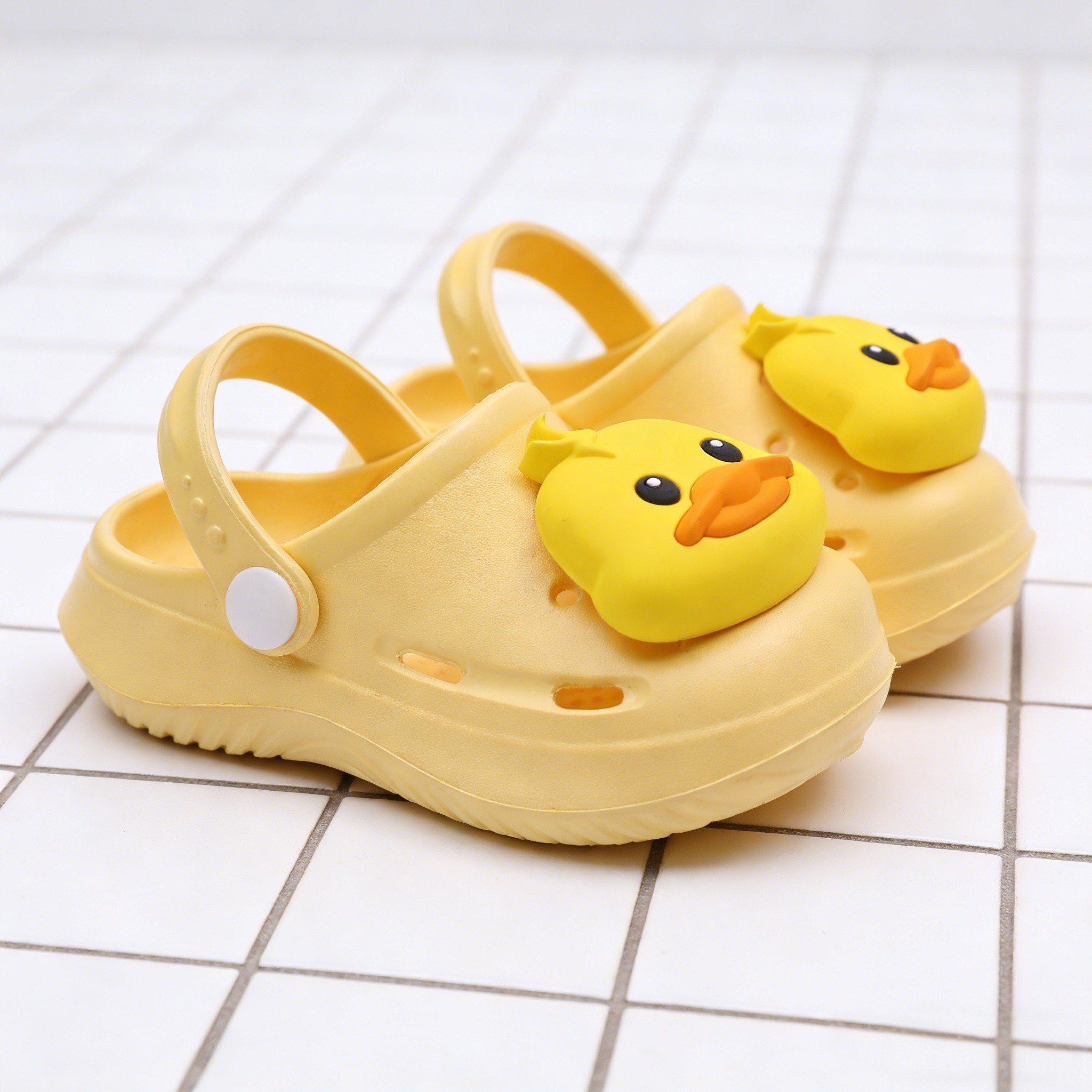 小鸭子儿童拖鞋男童女童女孩防滑夏季室内洗澡卡通亲子居家凉拖,淘宝优惠券,粉丝福利购,淘宝优惠卷