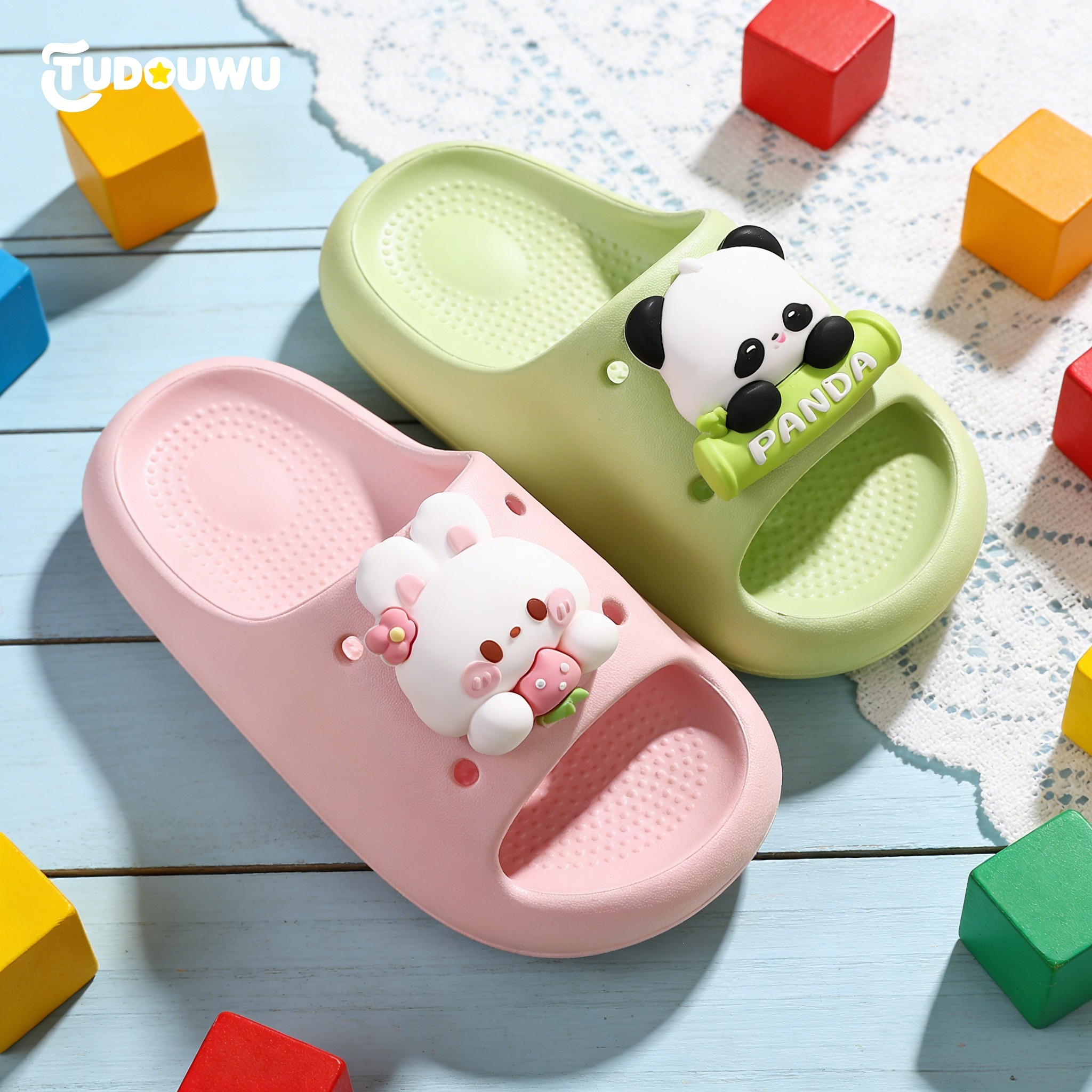 儿童拖鞋男女童女孩新款防滑凉拖鞋夏季室内洗澡亲子可爱卡通EVA,淘宝优惠券,粉丝福利购,淘宝优惠卷