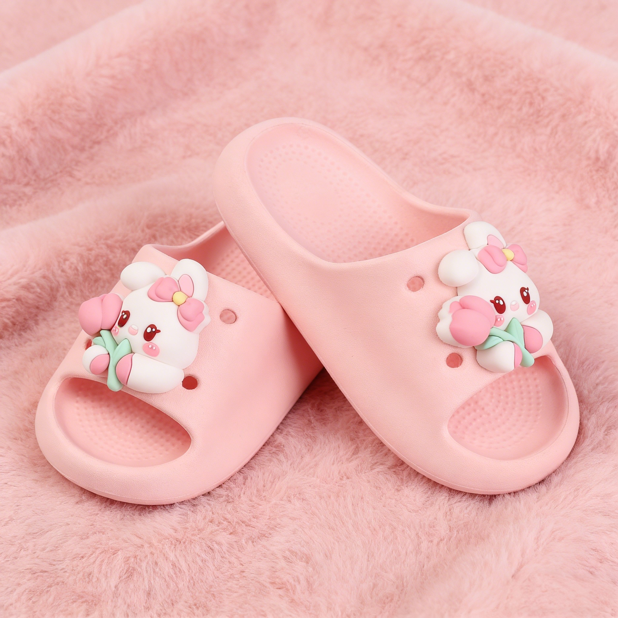 小兔子儿童拖鞋男女童女孩新款防滑凉拖鞋夏大童室内洗澡亲子EVA,淘宝优惠券,粉丝福利购,淘宝优惠卷