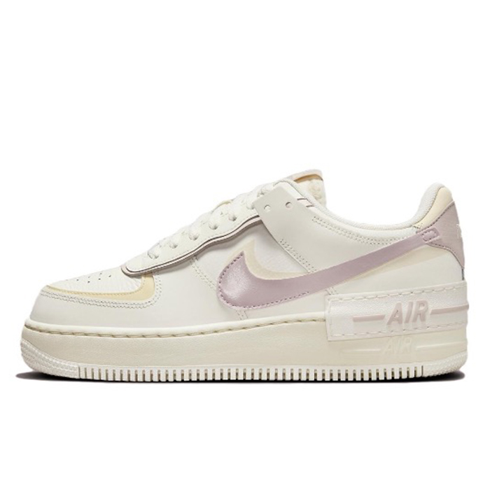 #耐克 Nike Air Force 1 Shadow AF1 板鞋 米紫色DZ1847-104 - 图3