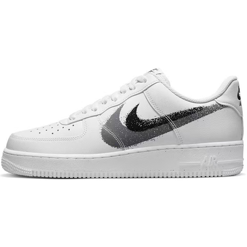 热销Nike Air Force 1 Low AF1低帮板鞋白色白绿 FD4205-161-图2