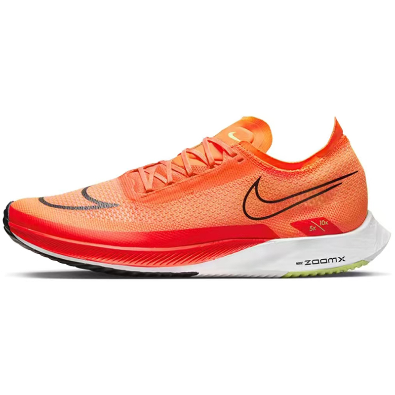 热销Nike ZoomX Streakfly 回弹 低帮 跑步鞋 灰绿色 DX3415-100 - 图2