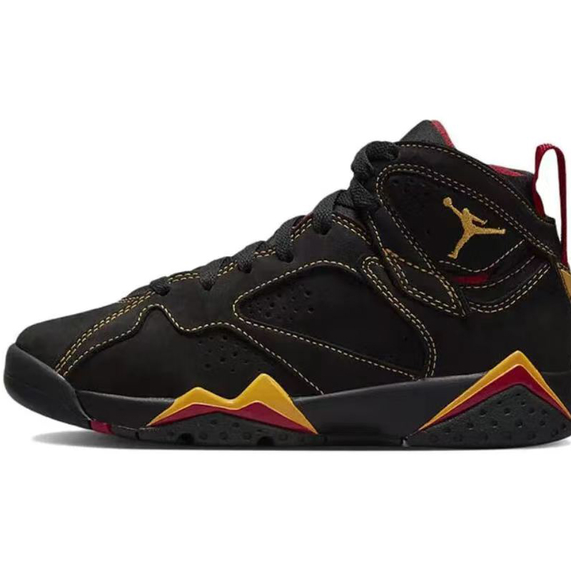 热销Air Jordan 7 AJ7 减震防滑 高帮 复古篮球鞋 白蓝 442960 - 图3