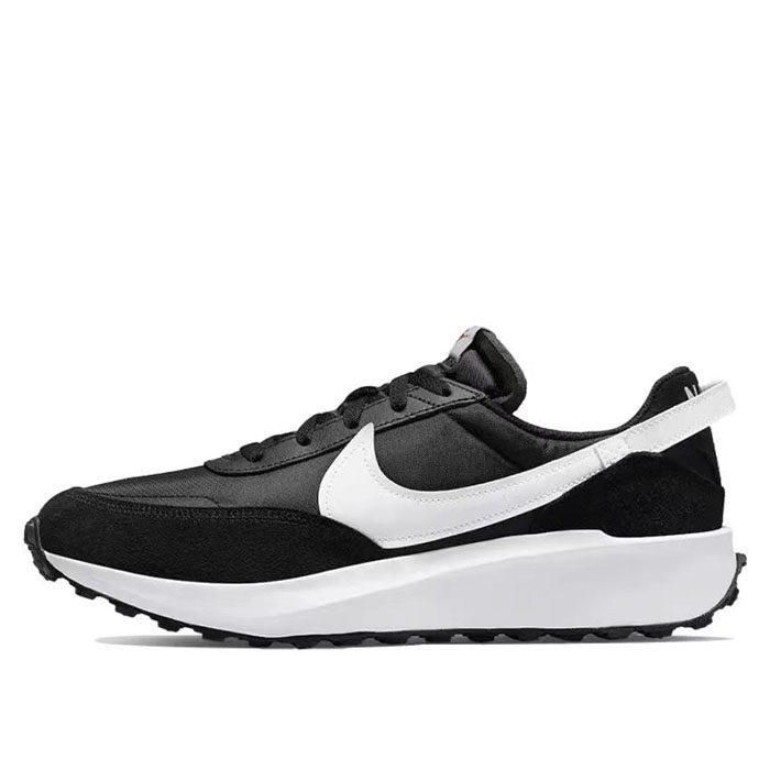 #耐克 Nike Waffle Debut 低帮 运动休闲鞋 黑白 DH9522-001