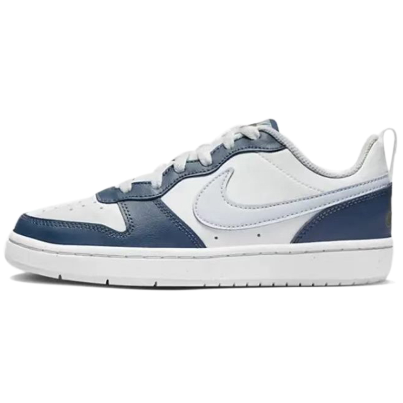 热销 Nike Court Borough Low 2 板鞋 白蓝粉  低帮 DB3090-100 - 图2