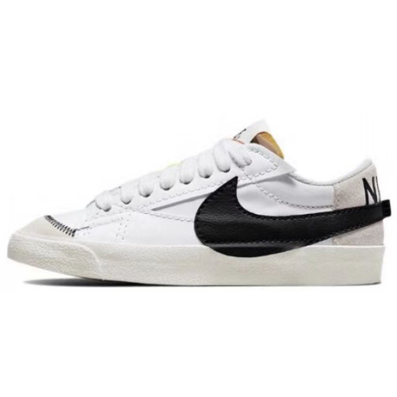 热销 Nike Blazer Low'77 Jumbo低帮休闲板鞋白橙 DQ1470-103-图3