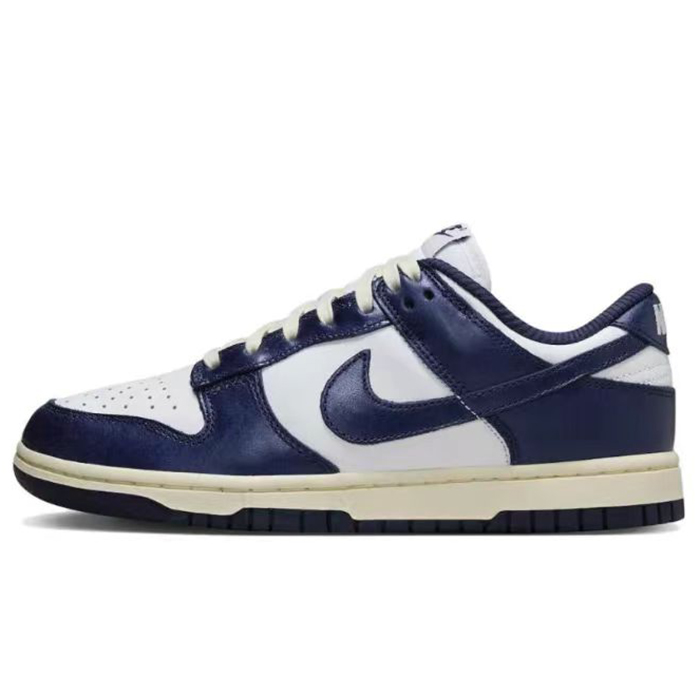 #耐克 Nike Dunk Low 板鞋 耐磨透气 低帮 海军蓝 FN7197-100 - 图3