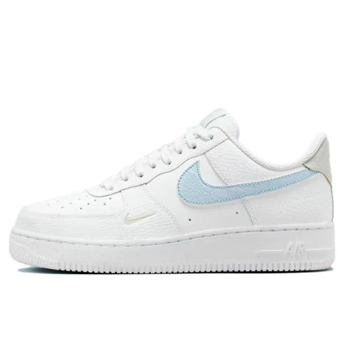 #耐克 Nike Air Force 1 AF1 板鞋 防滑耐磨 白蓝 HF0022-100 - 图3