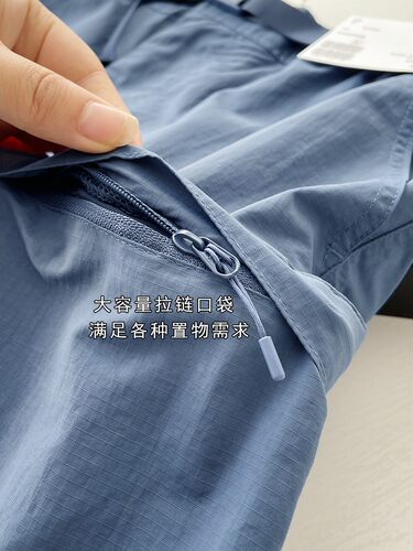 外贸日单户外宽松多口袋运动休闲工装五分中短裤男女款潮0969 - 图2