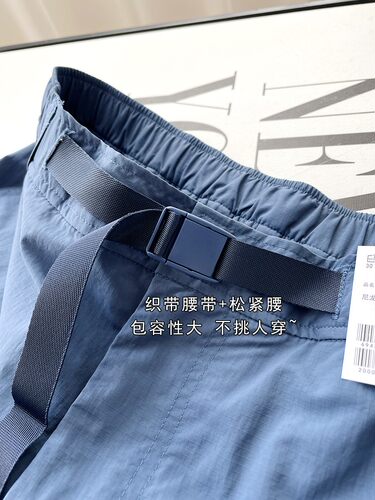 外贸日单户外宽松多口袋运动休闲工装五分中短裤男女款潮0969 - 图1