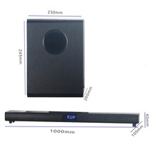 Back Tone Wall Speaker New LCD TV Sound Bully Speaker Light Accommodate Coaxial Home Theater Bluetooth Sound
