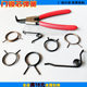 Door lock spring bathroom torsion spring spot