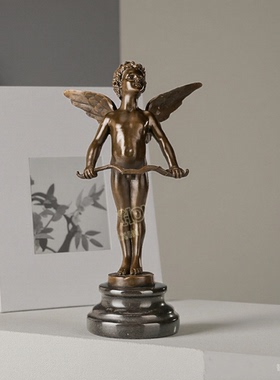 鸿鑫雕塑黄铜欧式古希腊人物摆件