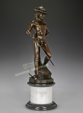 艺术品客厅家饰鸿鑫雕塑黄铜欧式