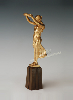 鸿鑫雕塑卢森堡女神鸿鑫雕塑黄铜