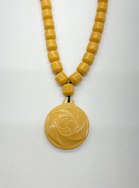 托玛琳能量吊坠红色托玛琳串珠吊