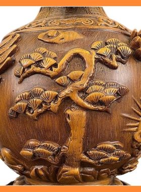 大展鸿宏图花瓶摆件电视柜工艺品办公室乔迁新居礼品客厅大型落地