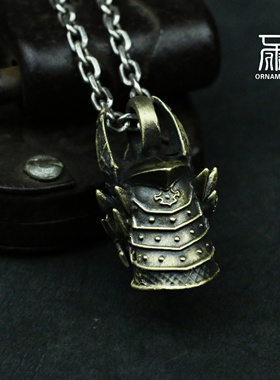 情侣925纯银银饰武士戒指头盔