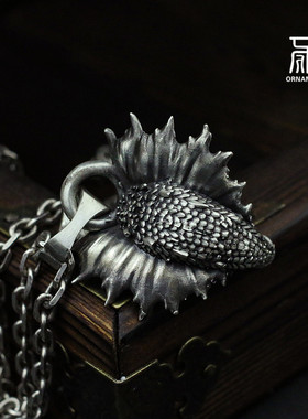 原创怪异黄铜订做欧美翅膀吊坠