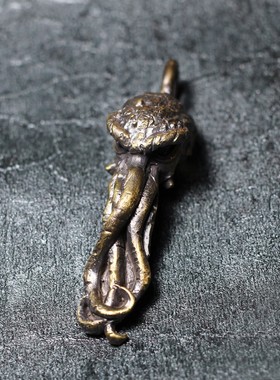 钥匙扣吊坠项链复古吉祥物