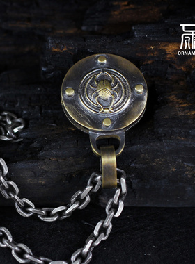 埃及原创纯银项链吊坠轻奢小众