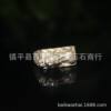 The manufacturer imitates the Qing Dynasty and supplies silver-plated white copper, antique Pixiu rings, finger rings, miscellaneous antique collections
