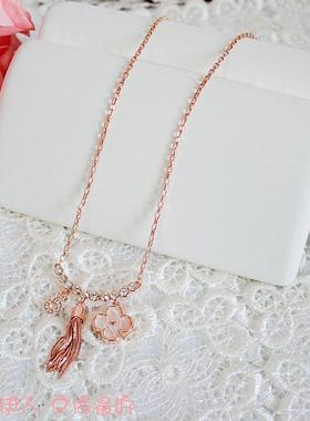 淑女风流苏水晶毛衣链限量包邮