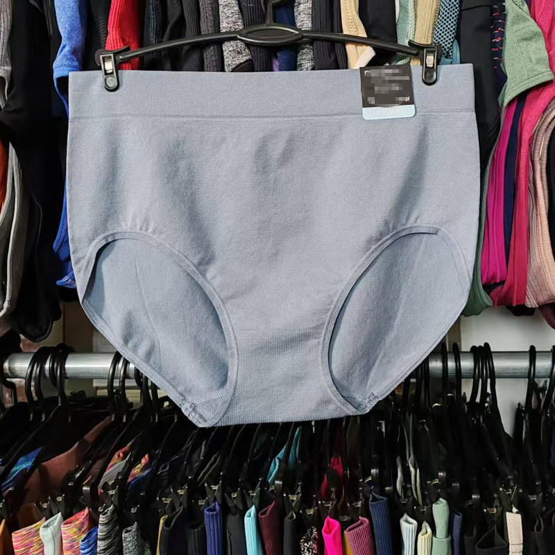 外贸原单运动内裤速干高弹无缝透气一片式包臀出口中高腰三角裤衩