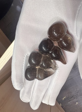 天然水晶葫芦吊坠白水晶粉水晶茶水间黄水晶