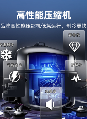 星星家用商用大容量双温冰箱冷柜
