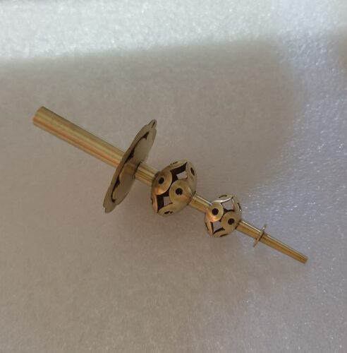 12厘米江西赣州南康天芯子黄铜天芯不定调天芯吉安遂川唢呐天芯子 - 图0