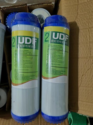 10英寸UDF颗粒碳滤芯250mm活性炭直饮净水机器纯水机通用碳过滤芯 - 图2