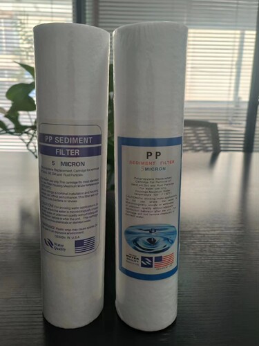 精密过滤器PP棉10英寸250mm*5u保安过滤器过滤芯254*60*30mm5u/1u - 图0
