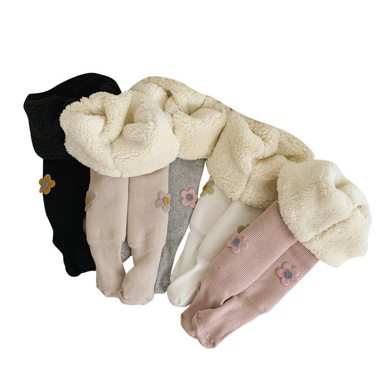 冬季儿童加绒加厚连裤袜细竖条云朵绒保暖一体裤女宝宝大PP打底裤,淘宝优惠券,粉丝福利购,淘宝优惠卷