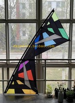 Flying Sewing Knights 4-4 4-4 Glasses Kite Professional Four-Wire Kite Formation Kite