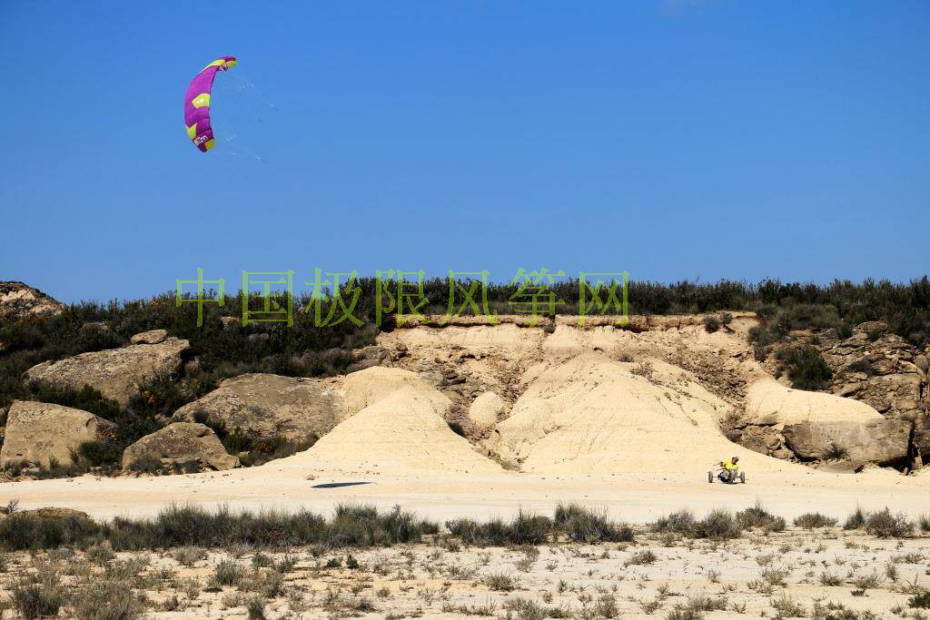 皮特林 微风 UNIQ 四线 皮肤风筝 迷你伞 牵引风筝 单层 - 图1