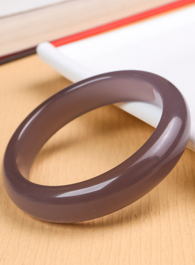 女款和田玉糖玉手镯平安镯