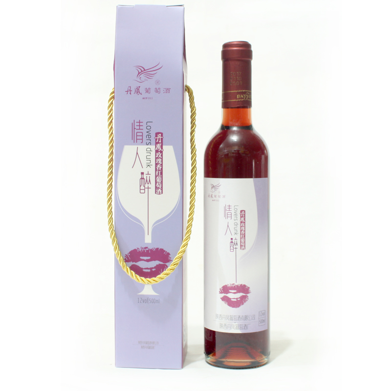 丹凤传统红葡萄酒情人醉葡萄酒浪漫女士七夕情人节礼物爱情的滋味