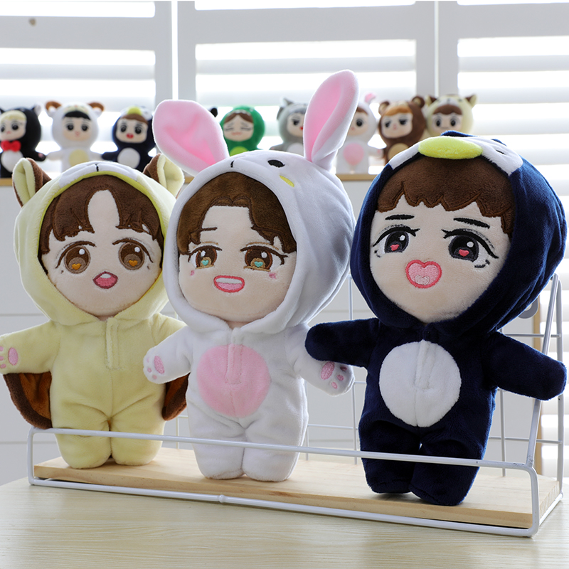 Exo玩偶可换装动物服金俊勉朴灿烈都暻秀金钟仁吴世勋边伯贤公仔 七宝潮酷优品 淘优券 Exo玩偶可换装动物服金俊勉朴灿烈都暻秀金钟仁吴世勋边伯贤公仔 七宝潮酷优品 淘优券