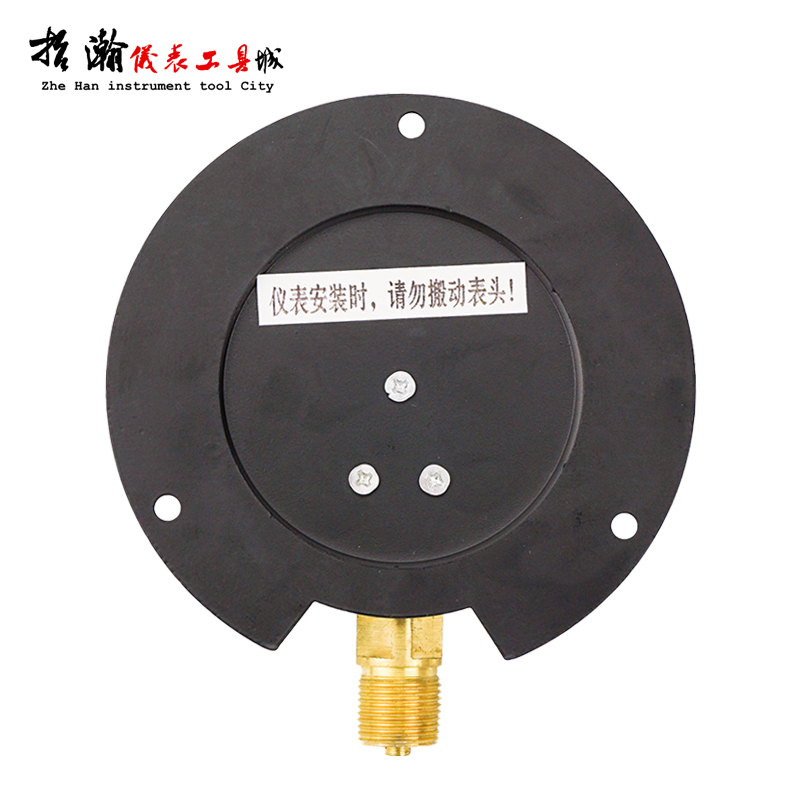 船用压力表YC100径向后边水压气压油压测压打压Y100T真空负压表 - 图0