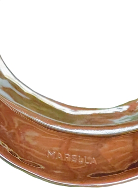 MAX打标宽度7.5cm弹力手工打造夸张手镯