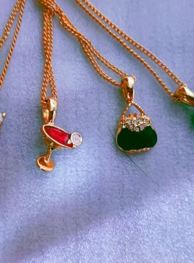 国内现货大阪环球影城限定金属组合项链